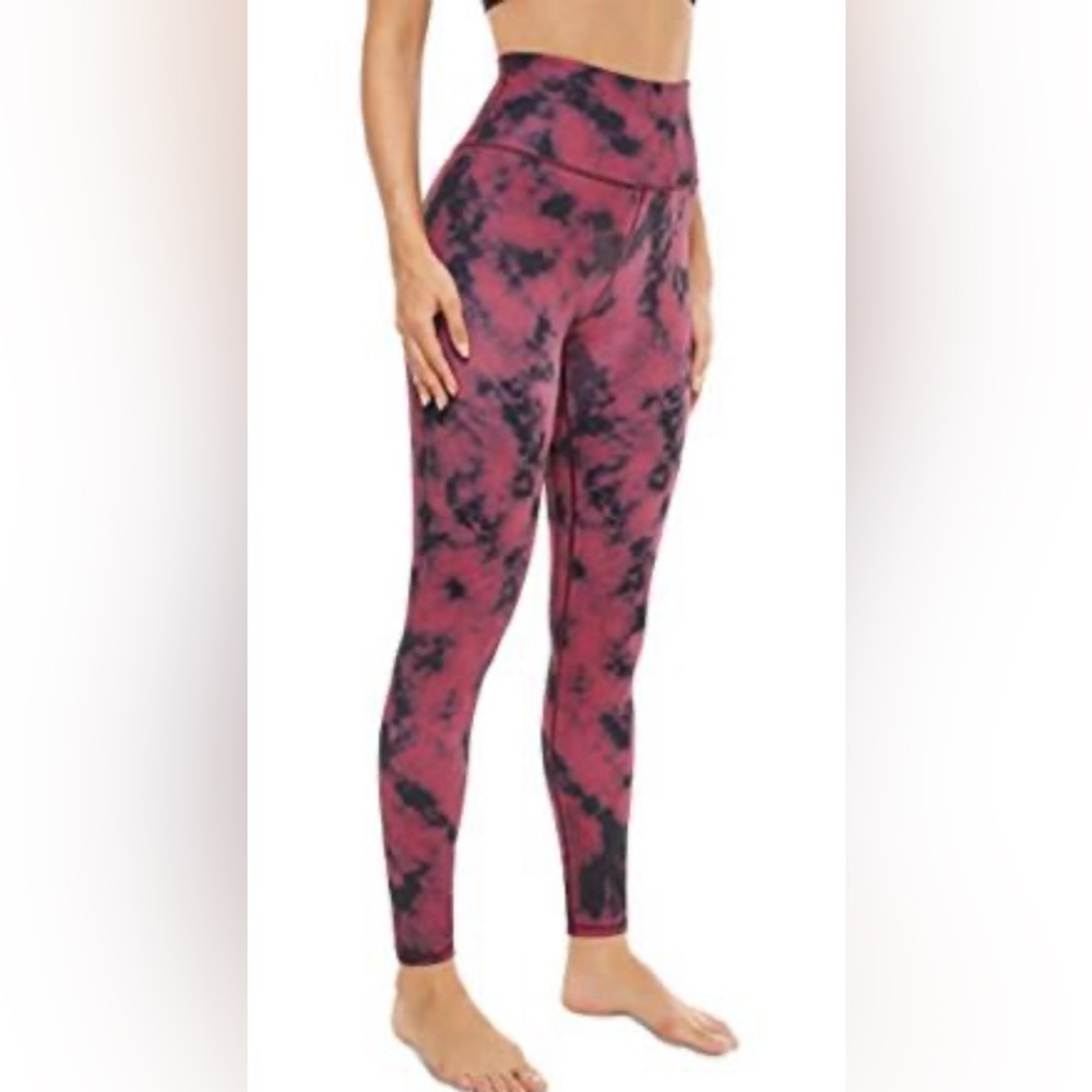 Yoga Pants for Women High Waisted Leggings with Pockets. Size Large.